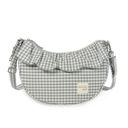 Walking Mum Bolsa Crossbody Góndola - Praliné Vichy Matcha