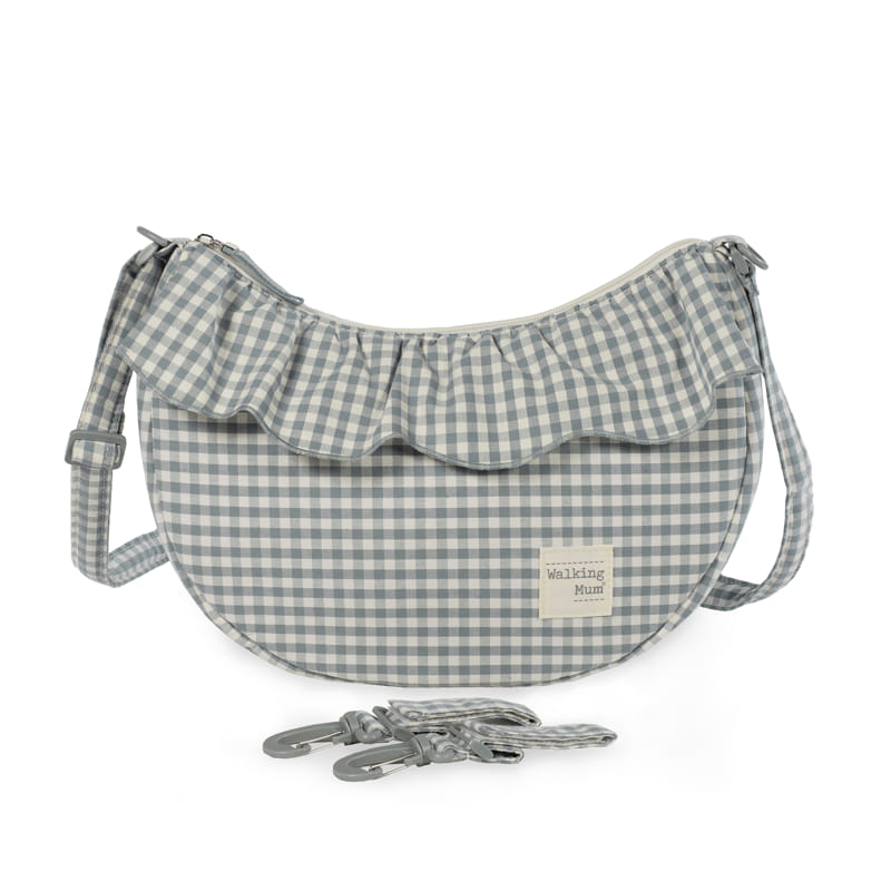 Walking Mum Bolsa Crossbody Góndola - Praliné Vichy Matcha