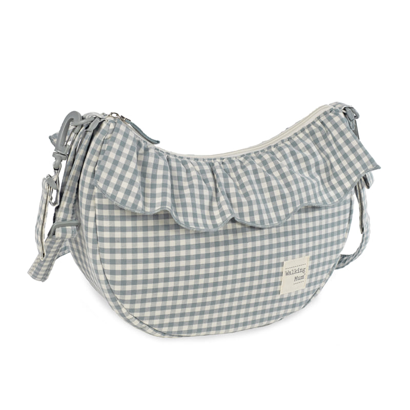 Walking Mum Bolsa Crossbody Góndola - Praliné Vichy Matcha
