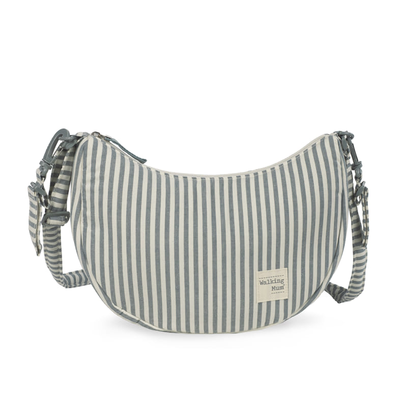Walking Mum Bolsa Crossbody Góndola - Praliné Strips Matcha