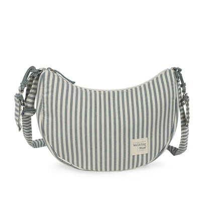 Walking Mum Bolsa Crossbody Góndola - Praliné Strips Matcha
