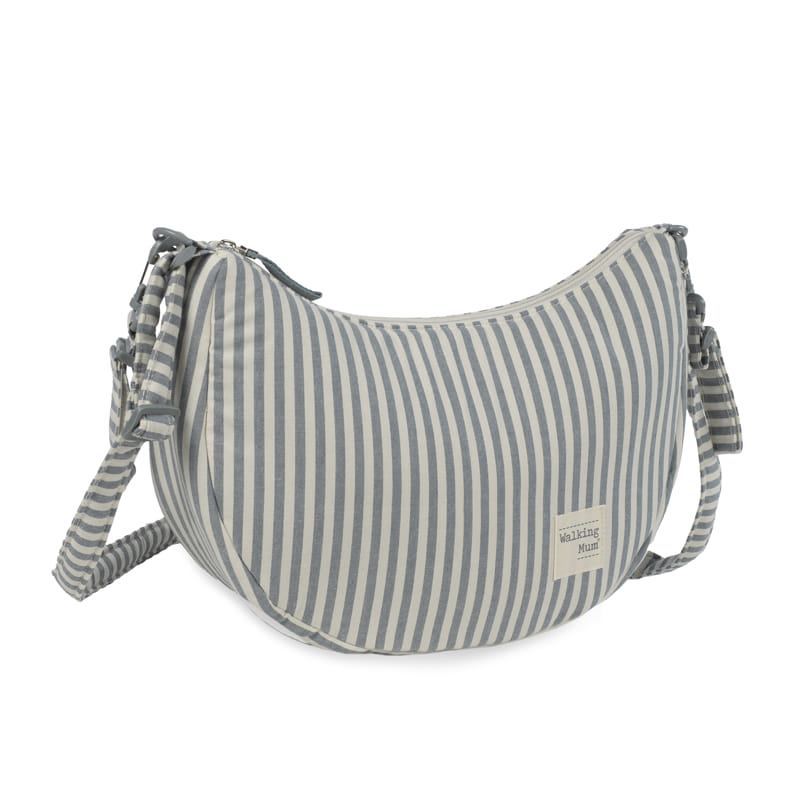 Walking Mum Bolsa Crossbody Góndola - Praliné Strips Matcha
