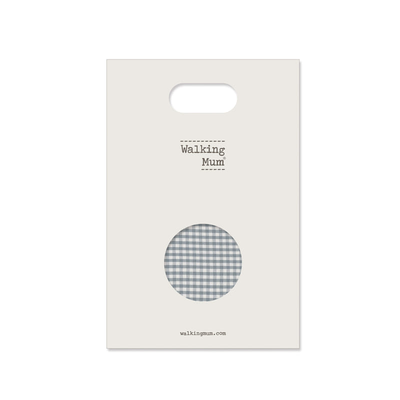 Walking Mum Protetor Cadeira Auto Praliné - Vichy Matcha