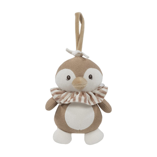 Walking Mum Brinquedo Musical Pinguim - Praliné Moka