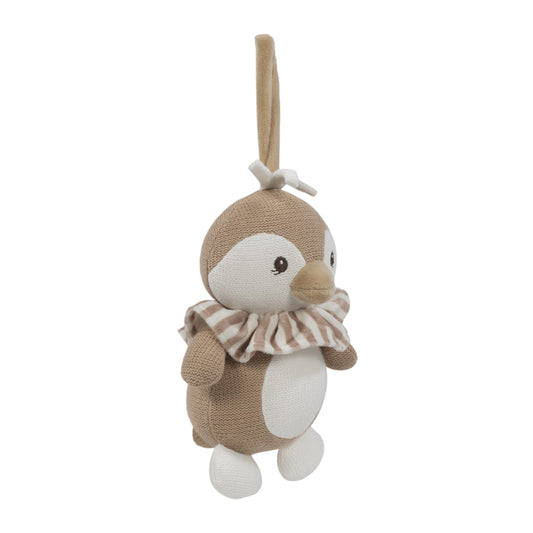 Walking Mum Brinquedo Musical Pinguim - Praliné Moka