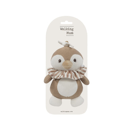 Walking Mum Brinquedo Musical Pinguim - Praliné Moka