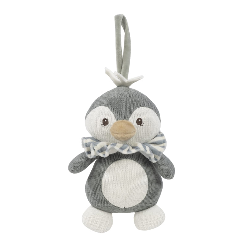 Walking Mum Brinquedo Musical Pinguim - Praliné Matcha