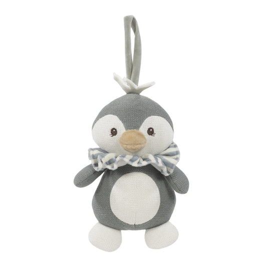 Walking Mum Brinquedo Musical Pinguim - Praliné Matcha
