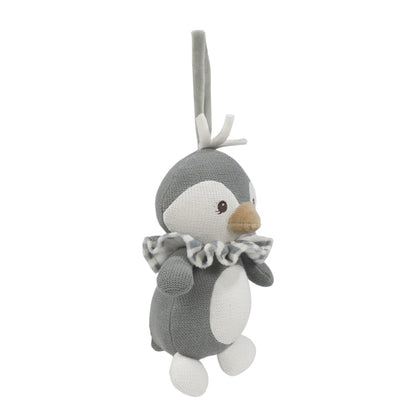 Walking Mum Brinquedo Musical Pinguim - Praliné Matcha