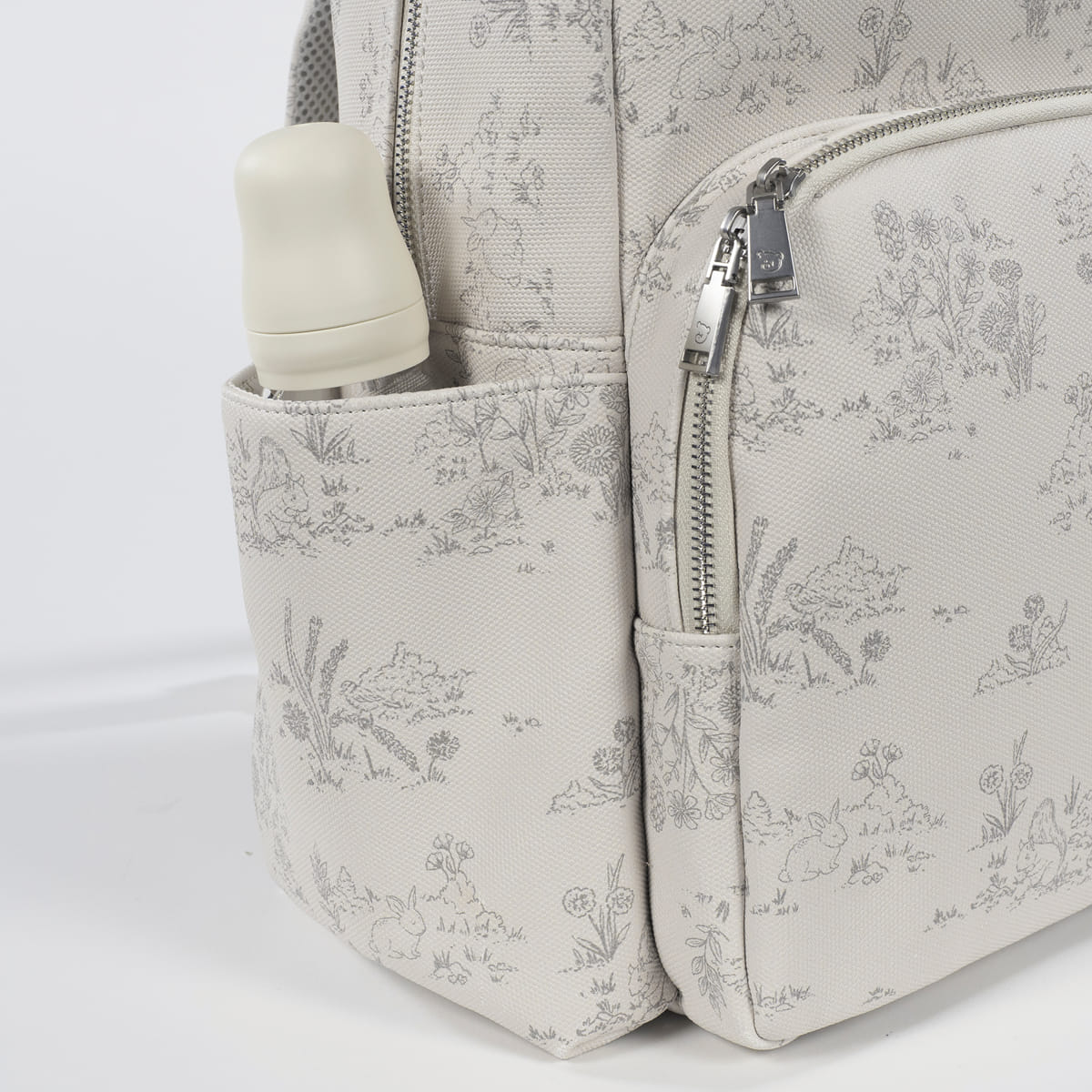 Mochila Toile De Jouy Cream