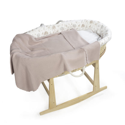 Manta Pasito a Pasito - Tricot Rosa