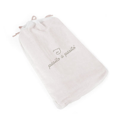 Manta Pasito a Pasito - Tricot Rosa