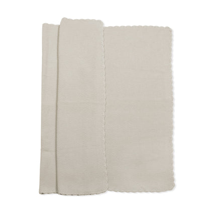 Manta Pasito a Pasito - Tricot Beige