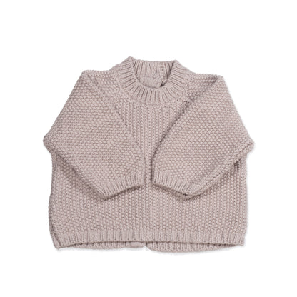 Conjunto 3 peças Pasito a Pasito -  Tricot Rosa