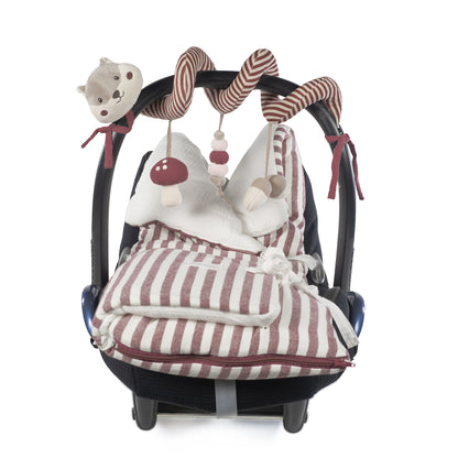 Pasito a Pasito Espiral de Atividades Ardilla - Cherry Rayas