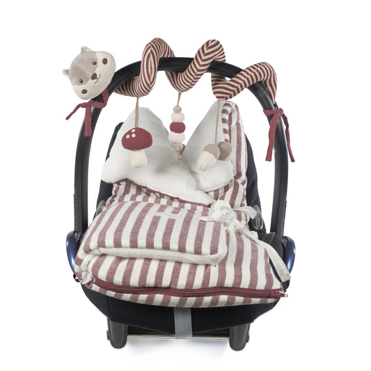 Pasito a Pasito Espiral de Atividades Ardilla - Cherry Rayas