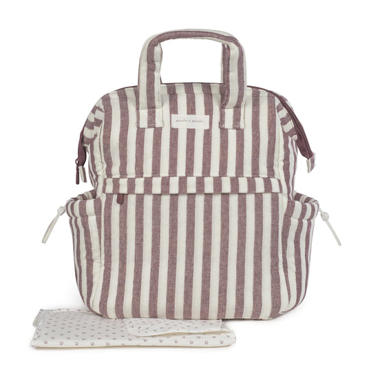 Pasito a Pasito Mochila - Cherry Rayas