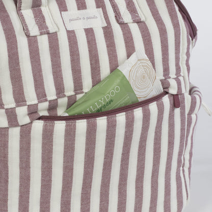 Pasito a Pasito Mochila - Cherry Rayas