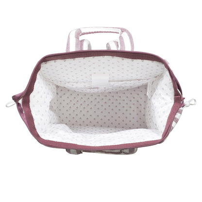 Pasito a Pasito Mochila - Cherry Rayas