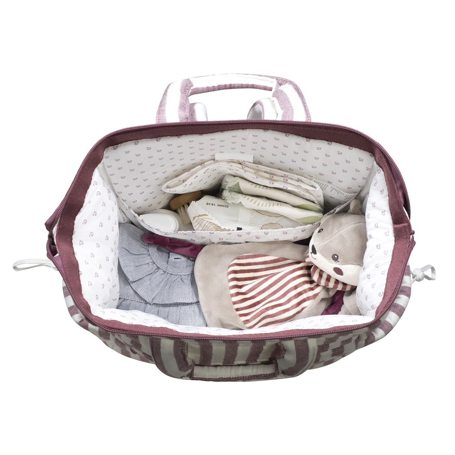 Pasito a Pasito Mochila - Cherry Rayas