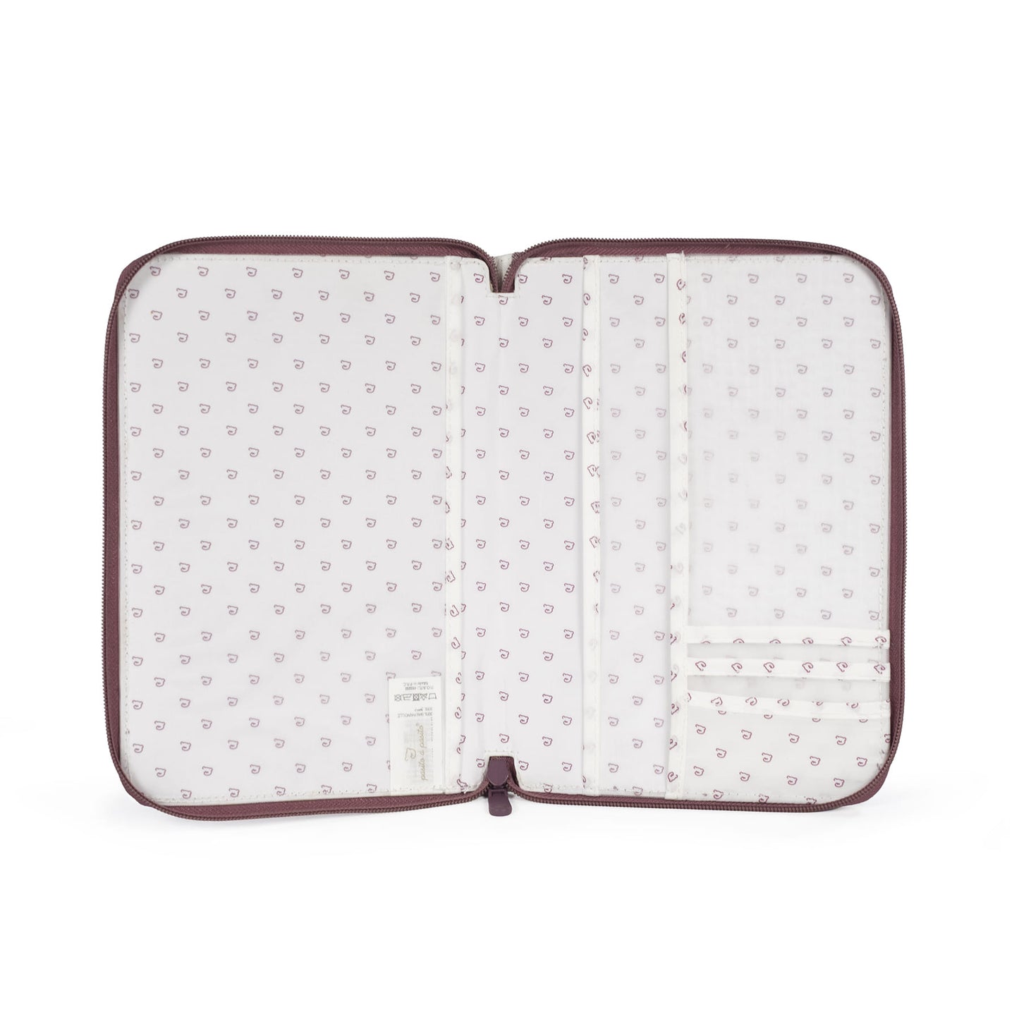 Pasito a Pasito Porta-Documentos - Cherry Rayas