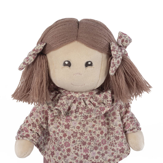 Pasito a Pasito Boneca de Pano Bibi - Cherry Flores