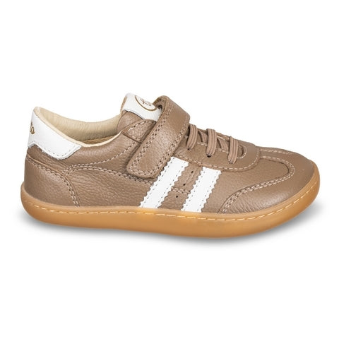 1125530 Taupe - Ténis com Duas Bandas Barefoot Chetto