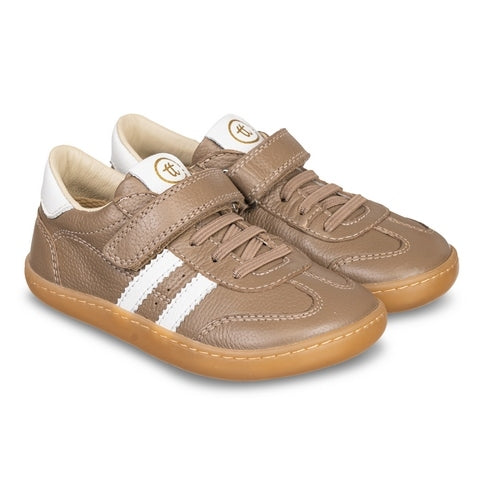 1125530 Taupe - Ténis com Duas Bandas Barefoot Chetto