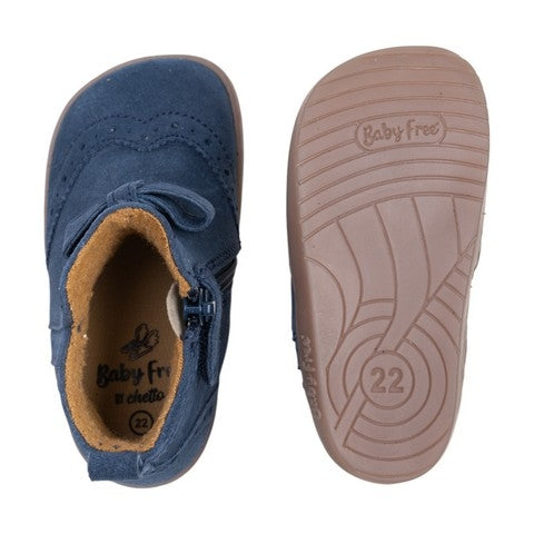 Bota Barefoot Chetto em Pele - Azul