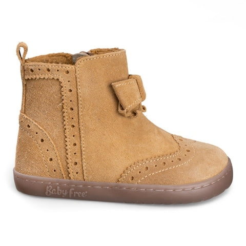 Bota Barefoot Chetto em Pele - Camel