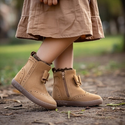 Bota Barefoot Chetto em Pele - Camel