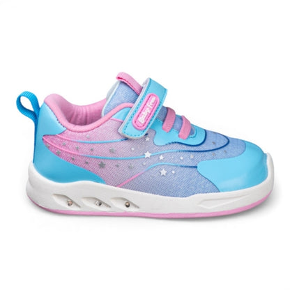 1126530 Azul - Ténis com Luzes Estampado Fantasia Barefoot Chetto