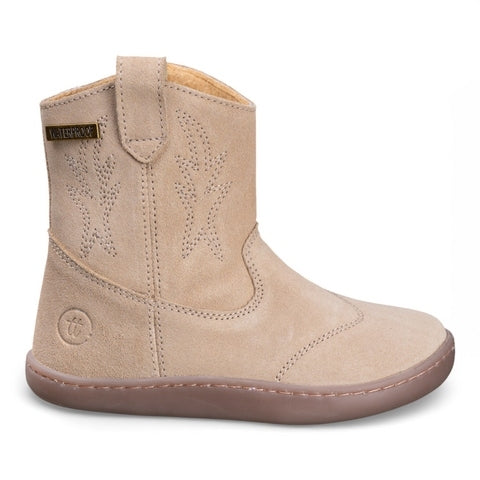 Bota Impermeável em Pele com Membrana - Chetto - Taupe