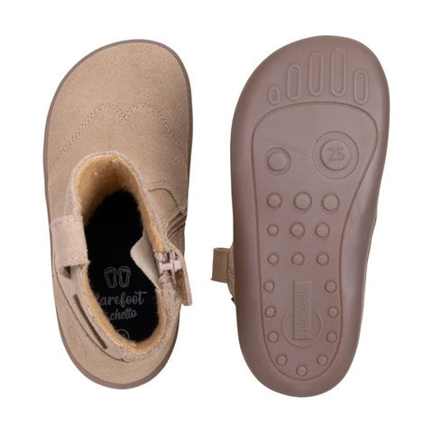 Bota Impermeável em Pele com Membrana - Chetto - Taupe