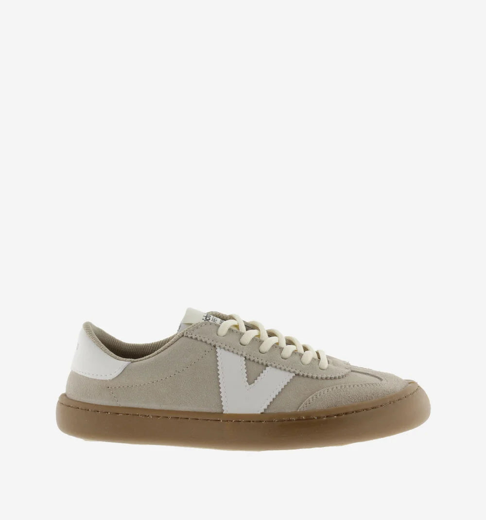 Sapatilhas Victoria - Olmo Barefoot Couro & Contraste