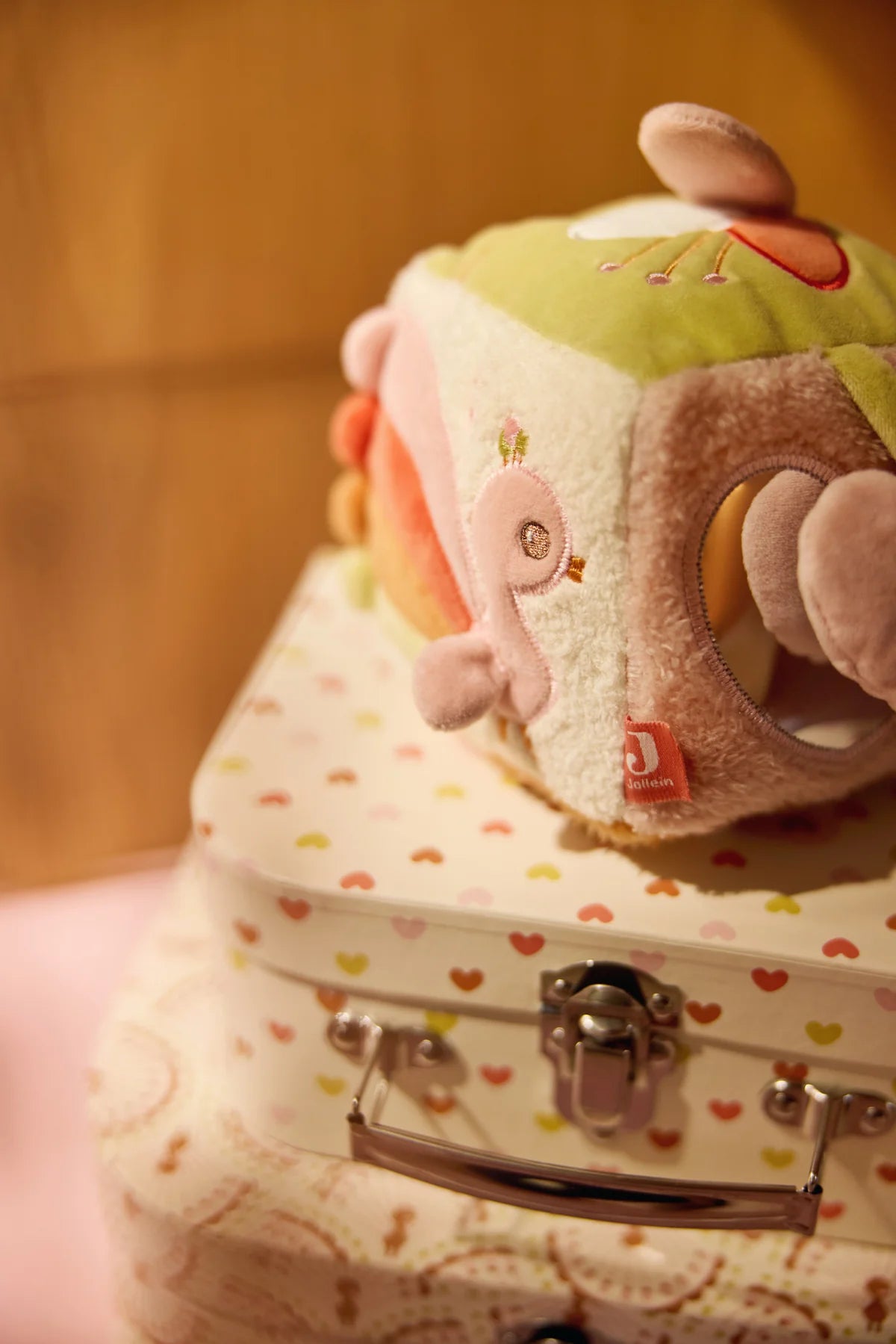 Jollein Cubo de Atividades - Soft Plumes