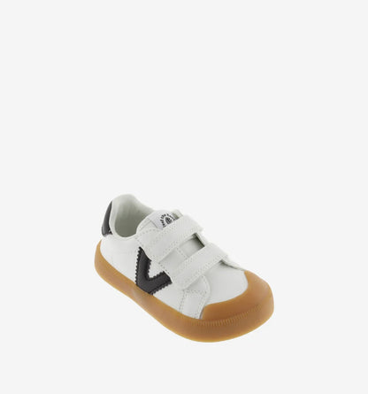 Sapatilhas Victoria - Oliver Tiras Barefoot Efeito Pele & Contraste Blanco