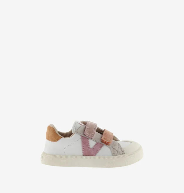 Sapatilhas Victoria - Olmo Tiras Barefoot Efeito Pele & Camurça