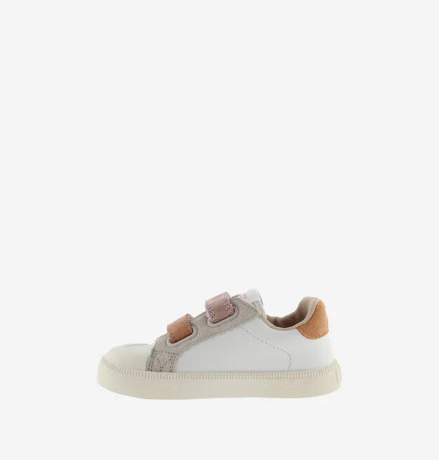 Sapatilhas Victoria - Olmo Tiras Barefoot Efeito Pele & Camurça