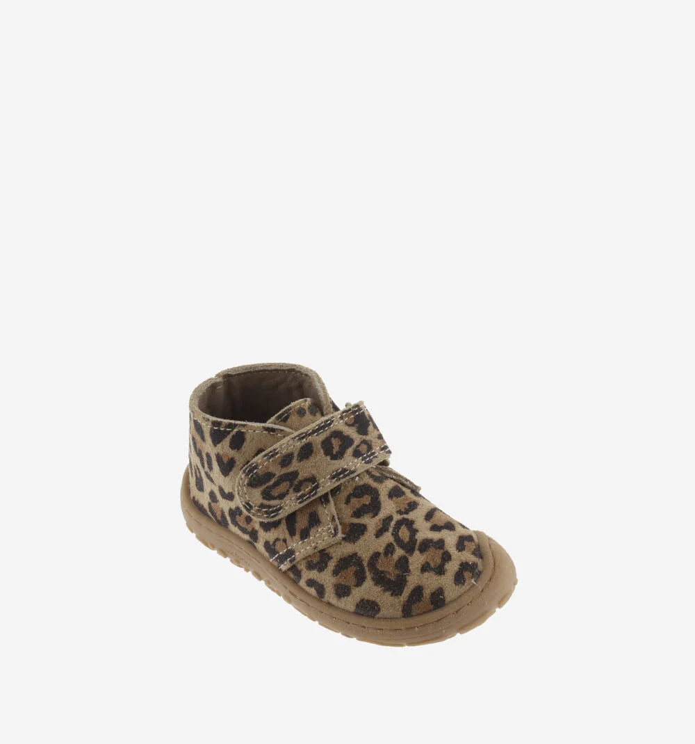 Botas Victoria - Bosco Tira Barefoot Couro Leopardo