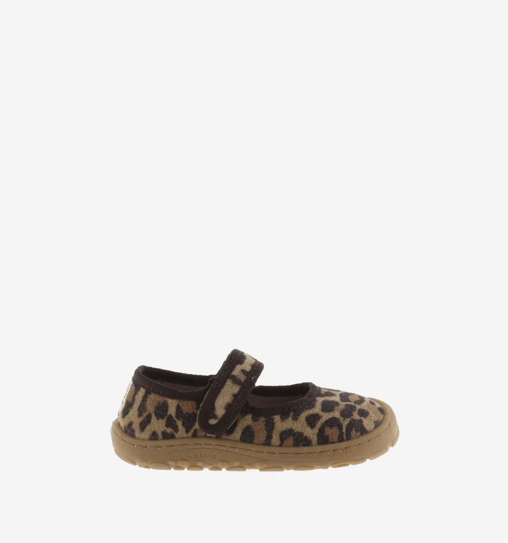 Sabrinas Victoria - Bosco Tira Bailarina Barefoot Couro Leopardo