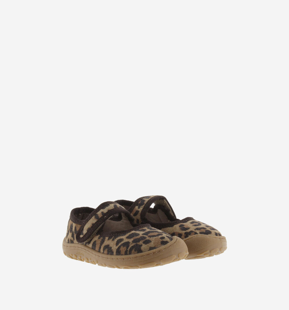 Sabrinas Victoria - Bosco Tira Bailarina Barefoot Couro Leopardo
