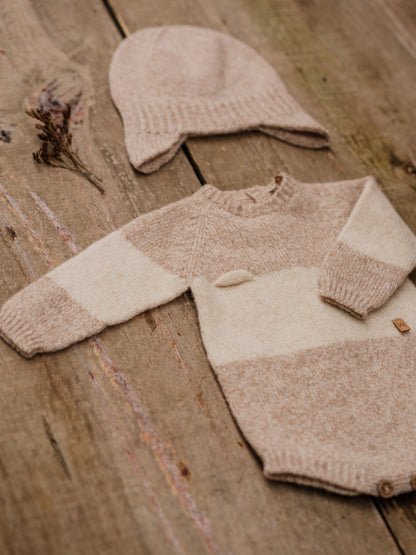 Wedoble - LITTLE TEDDY BEAR 
Fofo com ursinho Tricotado em Lã Merino