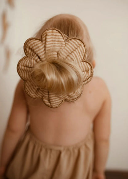 Elástico para Cabelo Scrunchie Toffee Lines | Mrs Ertha