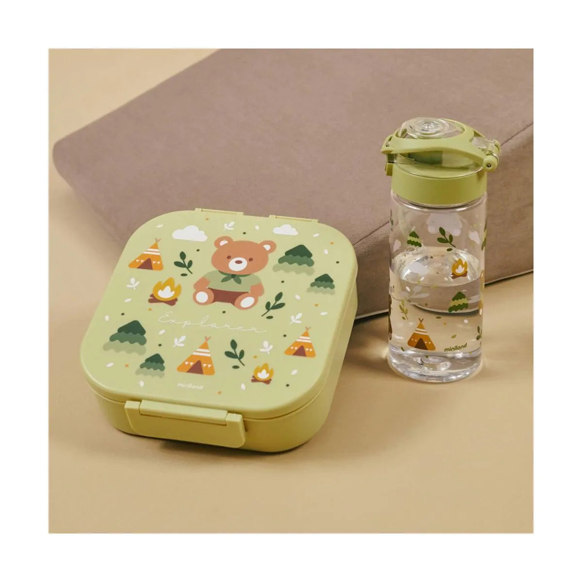 Lancheira Infantil 1200ml Miniland - Explorer