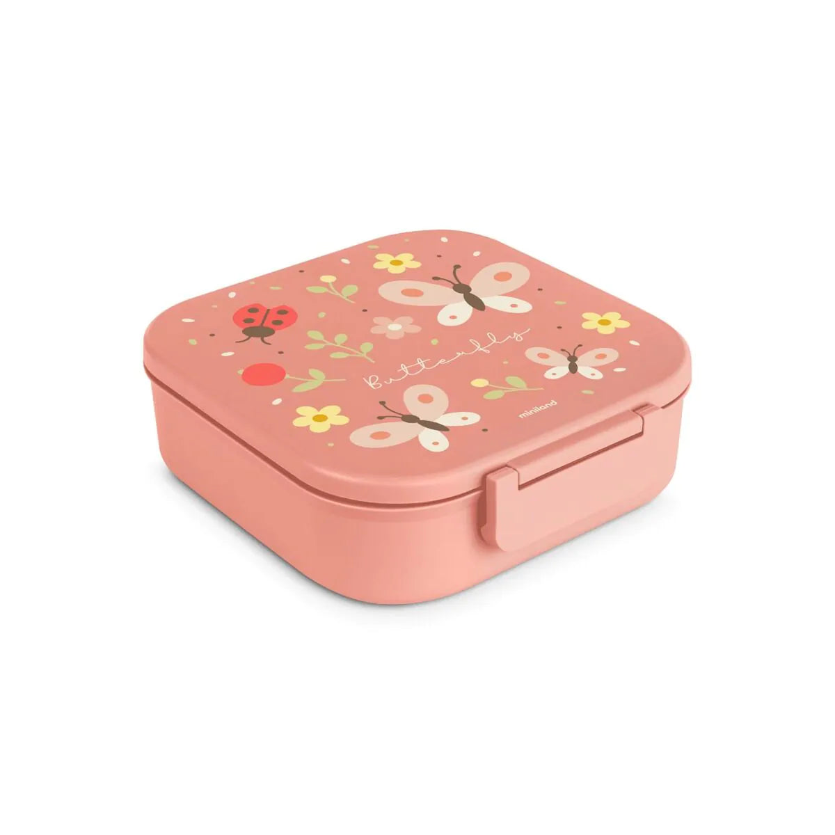 Lancheira Infantil 1200ml Miniland - Butterfly