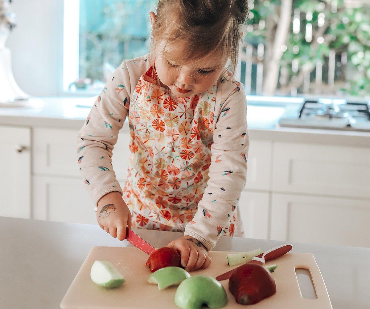 Faca para Autonomia Infantil  Vermelho