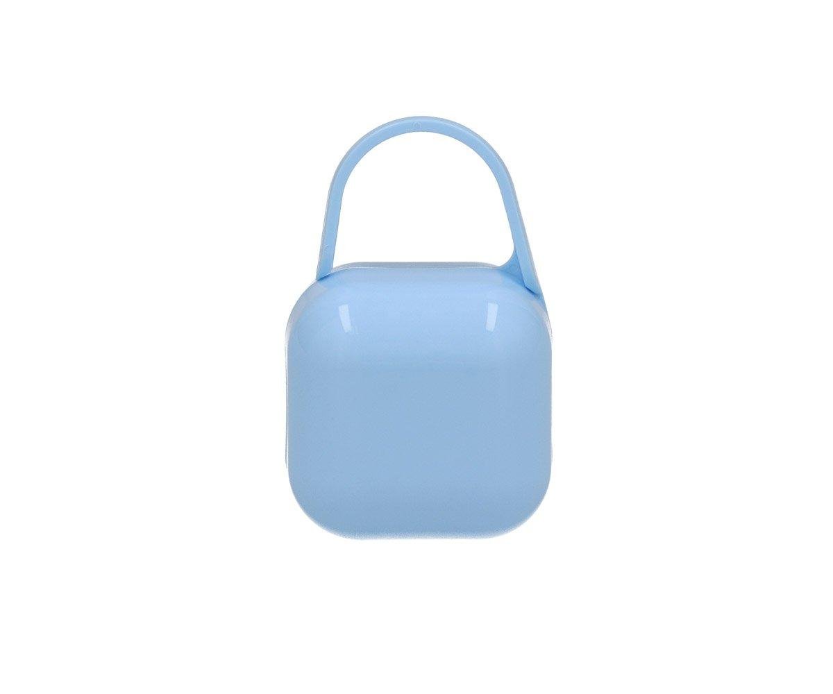 Porta-Chupetas - Square Azul Claro