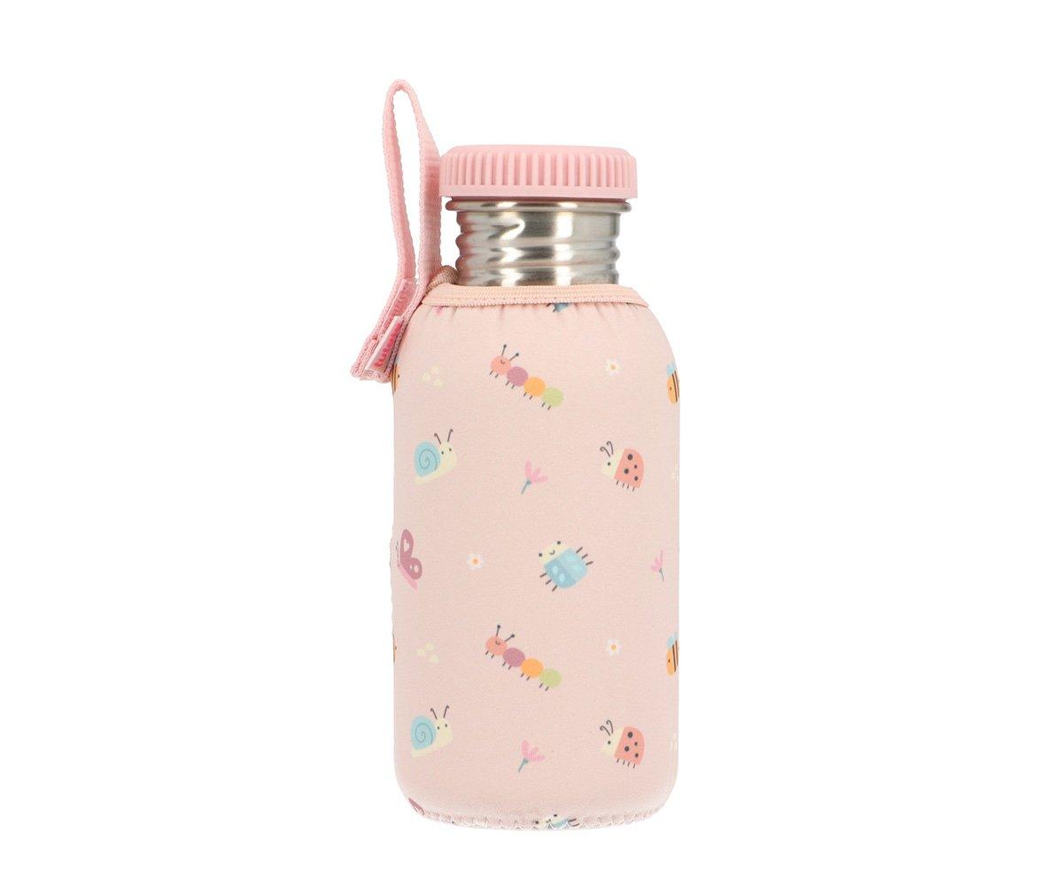 Garrafa de aço 500 ml + Forro Neoprene Personalizável - Bugs