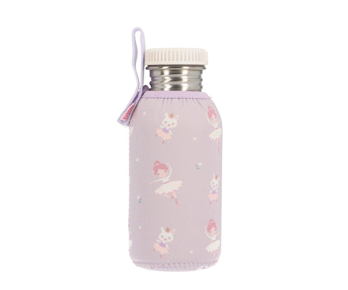 Garrafa de aço 500 ml + Forro Neoprene Personalizável - Ballet